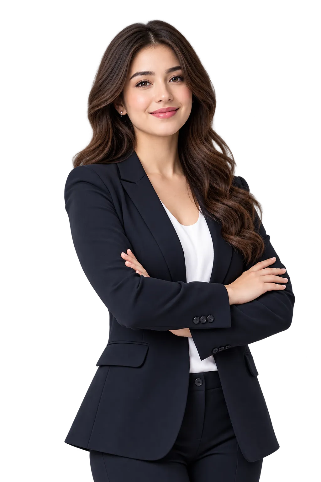 Confident Professional Woman Cutout